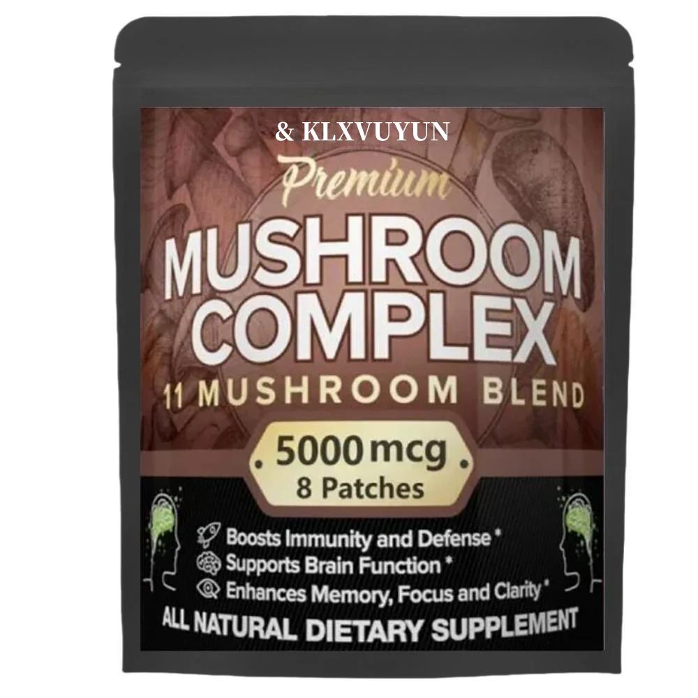 7 misturas de cogumelos de leões Cordyceps, Chaga, Reishi, cauda de peru, Maitak